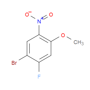 1-BROMO-2-FLUORO-4-METHOXY-5-NITROBENZENE