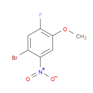 1-BROMO-5-FLUORO-4-METHOXY-2-NITROBENZENE - Click Image to Close
