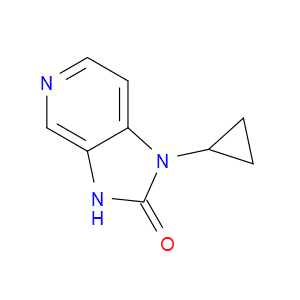 1-CYCLOPROPYL-1,3-DIHYDROIMIDAZO[4,5-C]PYRIDINE-2-ONE - Click Image to Close
