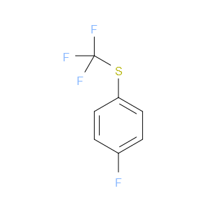1-FLUORO-4-(TRIFLUOROMETHYLTHIO)BENZENE - Click Image to Close