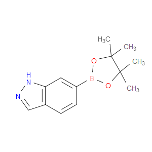 6-(4,4,5,5-TETRAMETHYL-1,3,2-DIOXABOROLAN-2-YL)-1H-INDAZOLE