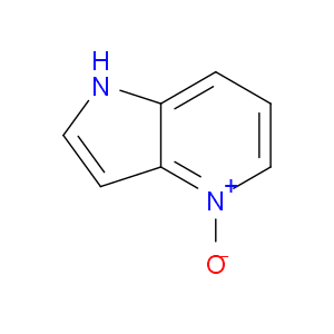 1H-PYRROLO[3,2-B]PYRIDINE 4-OXIDE