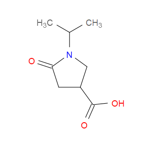 1-ISOPROPYL-5-OXOPYRROLIDINE-3-CARBOXYLIC ACID
