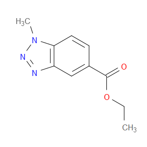 ETHYL 1-METHYL-1H-BENZO[D][1,2,3]TRIAZOLE-5-CARBOXYLATE - Click Image to Close