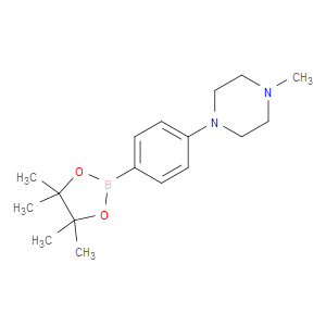 4-(4-METHYLPIPERAZIN-1-YL)PHENYLBORONIC ACID, PINACOL ESTER - Click Image to Close