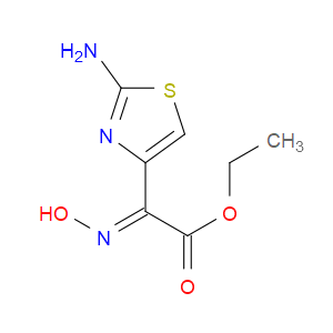 (Z)-ETHYL 2-(2-AMINOTHIAZOL-4-YL)-2-(HYDROXYIMINO)ACETATE