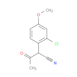 2-(2-CHLORO-4-METHOXYPHENYL)-3-OXOBUTYRONITRILE - Click Image to Close