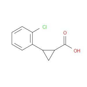 2-(2-CHLOROPHENYL)CYCLOPROPANECARBOXYLIC ACID
