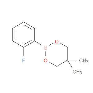 2-(2-FLUOROPHENYL)-5,5-DIMETHYL-1,3,2-DIOXABORINANE