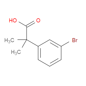 2-(3-BROMOPHENYL)-2-METHYLPROPANOIC ACID - Click Image to Close