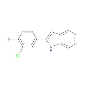 2-(3-CHLORO-4-FLUOROPHENYL)INDOLE