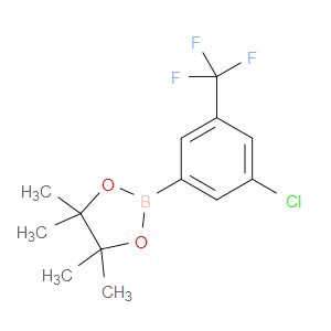 2-(3-CHLORO-5-(TRIFLUOROMETHYL)PHENYL)-4,4,5,5-TETRAMETHYL-1,3,2-DIOXABOROLANE - Click Image to Close