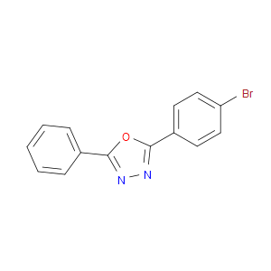 2-(4-BROMOPHENYL)-5-PHENYL-1,3,4-OXADIAZOLE - Click Image to Close