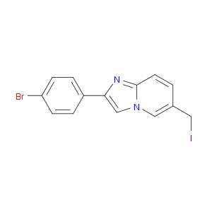 2-(4-BROMOPHENYL)-6-IODOIMIDAZO[1,2-A]PYRIDINE