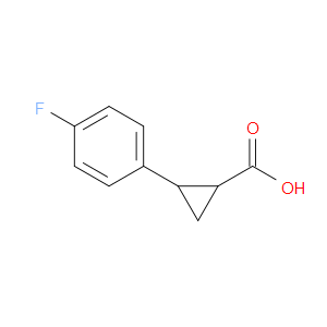 2-(4-FLUOROPHENYL)CYCLOPROPANECARBOXYLIC ACID - Click Image to Close