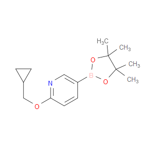 2-(CYCLOPROPYLMETHOXY)-5-(4,4,5,5-TETRAMETHYL-1,3,2-DIOXABOROLAN-2-YL)PYRIDINE