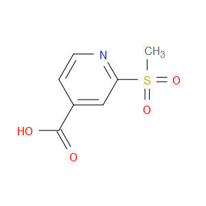 2-(METHYLSULFONYL)-4-PYRIDINECARBOXYLIC ACID