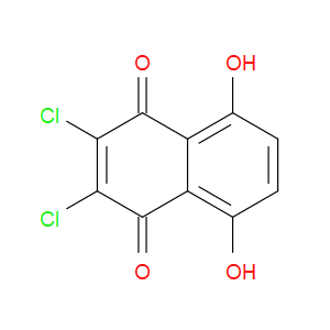 2,3-DICHLORO-5,8-DIHYDROXY-1,4-NAPHTHOQUINONE - Click Image to Close