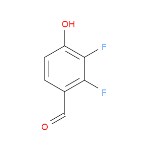 2,3-DIFLUORO-4-HYDROXYBENZALDEHYDE - Click Image to Close
