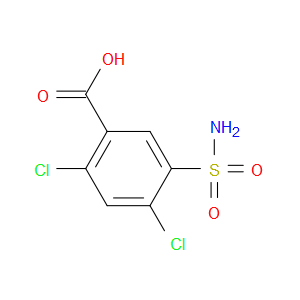 2,4-DICHLORO-5-SULFAMOYLBENZOIC ACID - Click Image to Close