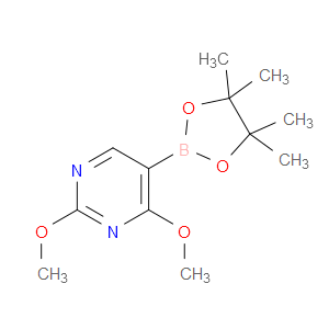 2,4-DIMETHOXY-5-(4,4,5,5-TETRAMETHYL-1,3,2-DIOXABOROLAN-2-YL)PYRIMIDINE