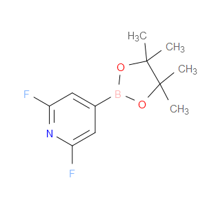 2,6-DIFLUORO-4-(4,4,5,5-TETRAMETHYL-1,3,2-DIOXABOROLAN-2-YL)PYRIDINE