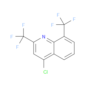 4-CHLORO-2,8-BIS(TRIFLUOROMETHYL)QUINOLINE - Click Image to Close