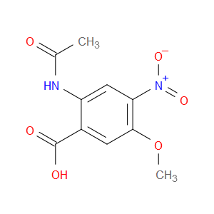 2-ACETAMIDO-5-METHOXY-4-NITROBENZOIC ACID