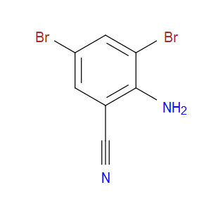 2-AMINO-3,5-DIBROMOBENZONITRILE