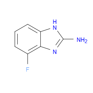 4-FLUORO-1H-BENZO[D]IMIDAZOL-2-AMINE - Click Image to Close