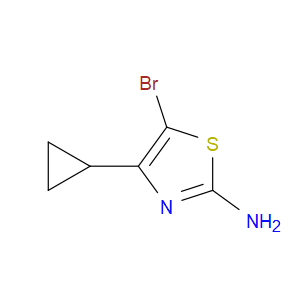 2-AMINO-5-BROMO-4-CYCLOPROPYLTHIAZOLE - Click Image to Close