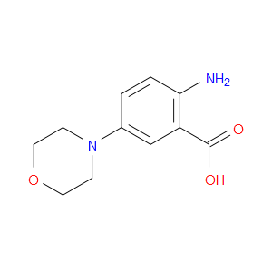 2-AMINO-5-MORPHOLINOBENZOIC ACID
