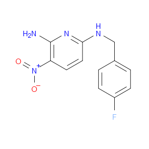 N2-(4-FLUOROBENZYL)-5-NITROPYRIDINE-2,6-DIAMINE