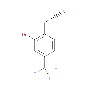 2-BROMO-4-(TRIFLUOROMETHYL)PHENYLACETONITRILE