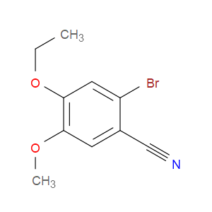 2-BROMO-4-ETHOXY-5-METHOXYBENZONITRILE - Click Image to Close