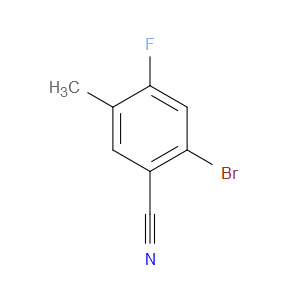 2-BROMO-4-FLUORO-5-METHYLBENZONITRILE - Click Image to Close