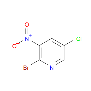 2-BROMO-5-CHLORO-3-NITROPYRIDINE