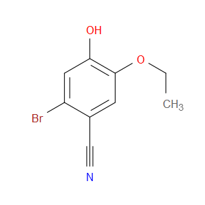 2-BROMO-5-ETHOXY-4-HYDROXYBENZONITRILE