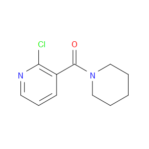 2-CHLORO-3-(PIPERIDIN-1-YLCARBONYL)PYRIDINE