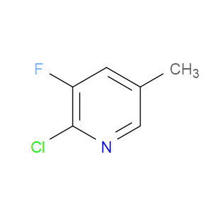 2-CHLORO-3-FLUORO-5-METHYLPYRIDINE