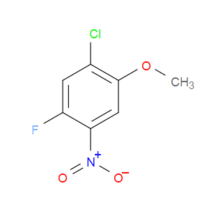 1-CHLORO-5-FLUORO-2-METHOXY-4-NITROBENZENE