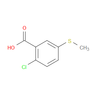2-CHLORO-5-(METHYLTHIO)BENZOIC ACID