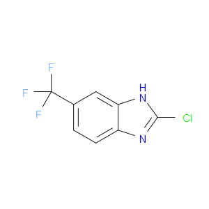 2-CHLORO-5-(TRIFLUOROMETHYL)BENZIMIDAZOLE - Click Image to Close