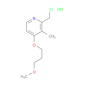 2-(CHLOROMETHYL)-4-(3-METHOXYPROPOXY)-3-METHYLPYRIDINE HYDROCHLORIDE - Click Image to Close