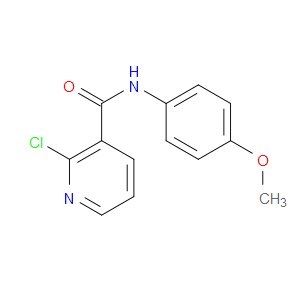2-CHLORO-N-(4-METHOXYPHENYL)NICOTINAMIDE
