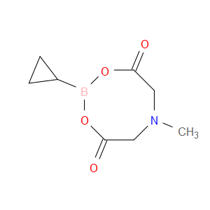 2-CYCLOPROPYL-6-METHYL-1,3,6,2-DIOXAZABOROCANE-4,8-DIONE
