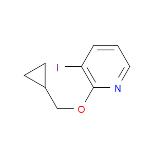 2-CYCLOPROPYLMETHOXY-3-IODO-PYRIDINE