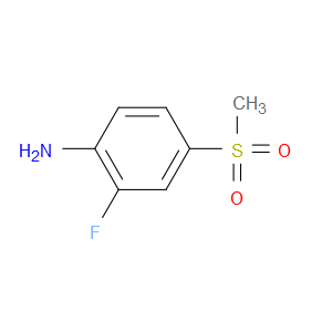 2-FLUORO-4-(METHYLSULFONYL)ANILINE - Click Image to Close