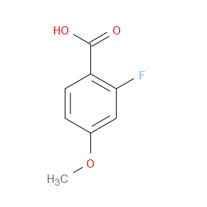 2-FLUORO-4-METHOXYBENZOIC ACID - Click Image to Close