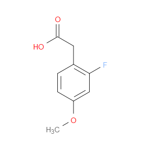 2-FLUORO-4-METHOXYPHENYLACETIC ACID - Click Image to Close